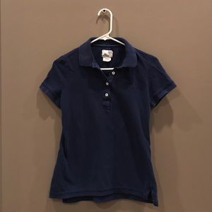 Vintage washed navy Lacoste polo